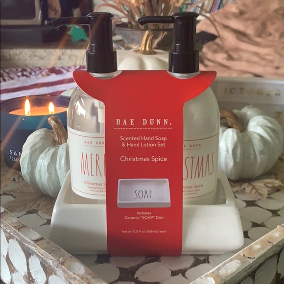 Rae Dunn Other - ⚡️1 DAY SALE! Rae Dunn ‘Merry Christmas’ Soap Set